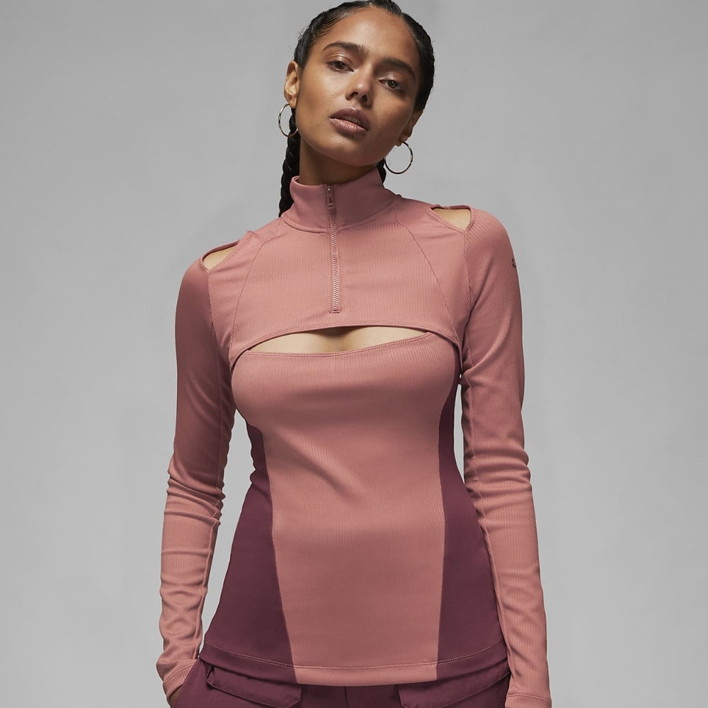 Jordan 23 Nike 1/4 Zip Long Sleeve M
